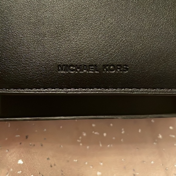 Brand New Michael Kors Black Slim Billfold Men's Wallet w/ Money Clip Box Set - Picture 9 of 14